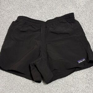 Patagonia Athletic Black Shorts